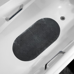 Коврик для ванны "ГАРАНТ" 38х69 см цвет графитово-серый 7078-graphite-grey