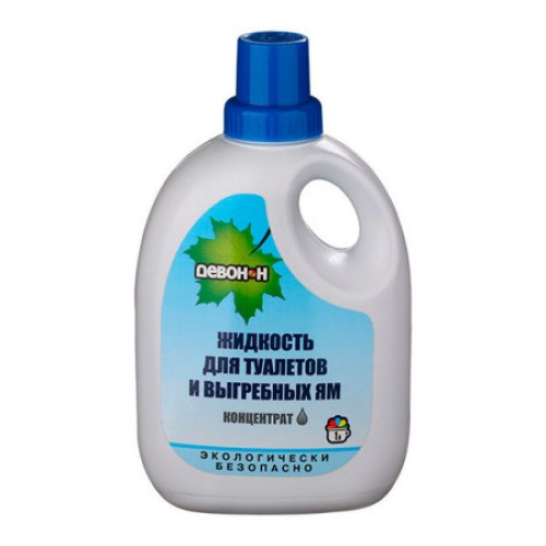 Жидкость-расщепитель ДевонН 2л для биотуалетов, выгребных ям, удаления запахов и загрязнений 324232