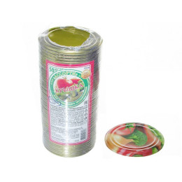 Крышка для консервирования 50шт метал СКО 1-82 Уралочка Ассорти