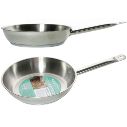 Сковорода 26см Общепит без крышки, корпус 0,6мм индукция ТРС 3,5мм