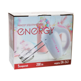 Миксер ENERGY EN-243 5 скоростей 200Вт