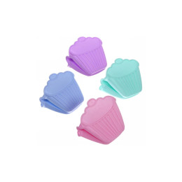 Прихватка силиконовая "Macarons" Маффин 10см