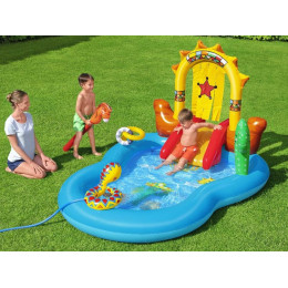 Бассейн надувной 264*188*140см Wild West Bestway 53118
