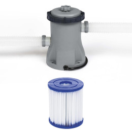 Бассейн каркасный 305*76см, 4678л, фильтр-насос, Bestway 56679