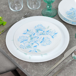 DIWALI FRESCURA TURQUOISE Столовый сервиз 46 предметов 89237