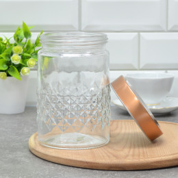 Банка для сыпучих продуктов 1,1л 01380 BHG