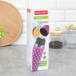 Термос 0,75л нержавеющая сталь с металлической колбой MB 27608