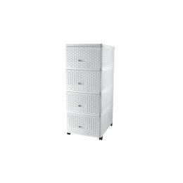 Комод 4-х секционный "Плетеный"