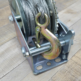 Лебедка ручная барабанная WH-540B, усилие 540кг, трос 8м PATRIOT