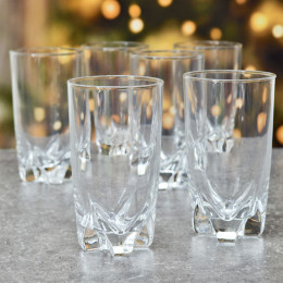 LISBONNE Набор стаканов 6шт 330мл высокие