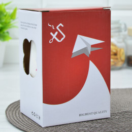 Кружка 500мл Lady с крышкой розовая