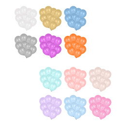 Шары воздушные "FNtastic" 12" металлик и макарун 10шт