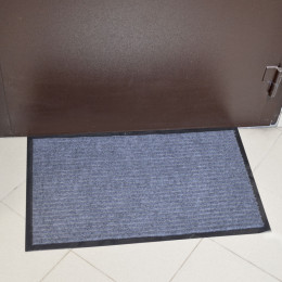 Коврик 50*80см Tuff Lux влаговпитывающий ребристый Blabar серый
