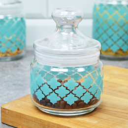 VOSKI TURQUOISE Набор банок 3шт 0,5л, 0,75л, 1л 92612