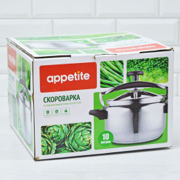 Скороварка 10л нержавеющая сталь тм Appetite