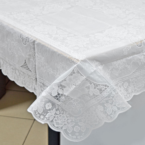 Скатерть круглая 90см EMBOSSED