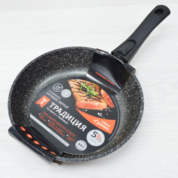 Сковорода 24см со съемной ручкой Гранит тм Традиция