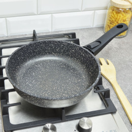 Сковорода 24см со съемной ручкой Гранит тм Традиция