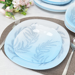 ZORA BLUE Столовый набор 18 предметов