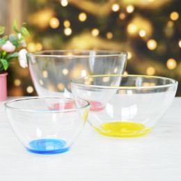 Салатник "Гладкий" Лак микс 11см