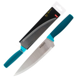 Нож с рукояткой софт-тач VELUTTO MAL-01VEL поварской 20 см 005524