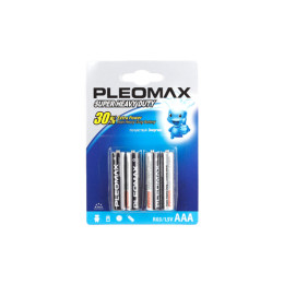 Батарейки Pleomax R03-4BL SUPER HEAVY DUTY Zinc блистер 4шт