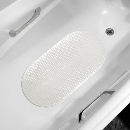 Коврик для ванны "ГАРАНТ" 38х69 см цвет жемчужный 7078-pearl