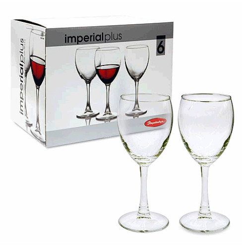 Набор бокалов для вина 6шт 240мл IMPERIAL PLUS 44799