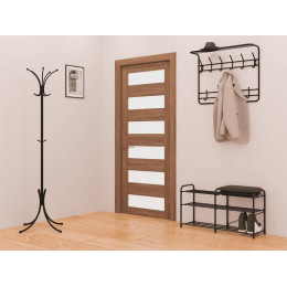 Вешалка 2-х ярусная 80 черная