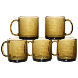 Кружка 420мл "Женские имена" 12 имен дымка