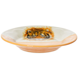 Тарелка 18см керамическая "Тигр"