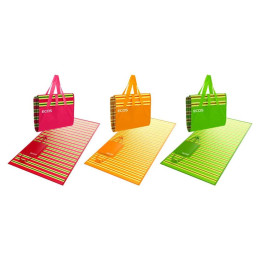 Коврик пляжный 90*180см Fruits, солома