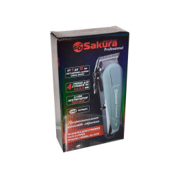 Машинка для стрижки Professional, Li-Ion аккумулятор, USB 3-12мм SA-5179BK