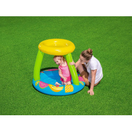 Бассейн надувной с навесом 94*89*79см Фрукты Bestway 52331