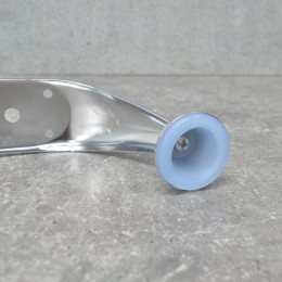 Опора диванная 110мм, хром