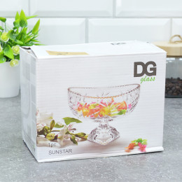 Конфетница на ножке 18,5*11*8,5см