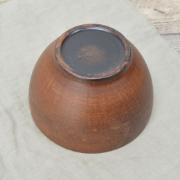 Пиала 0,6л гладкая красная глина