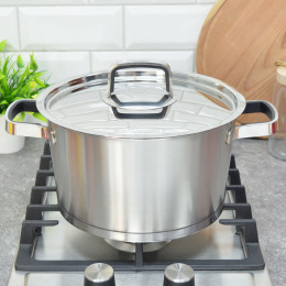 Кастрюля 5л нержавеющая сталь Premium ALLURE WR-1274