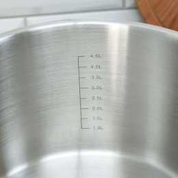 Кастрюля 5л нержавеющая сталь Premium ALLURE WR-1274