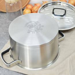 Кастрюля 5л нержавеющая сталь Premium ALLURE WR-1274