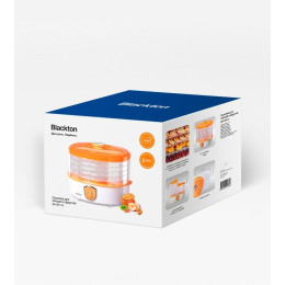 Сушилка для овощей и фруктов Blackton Bt FD1110, 5 поддонов 27,5*23,5см Бело-оранжевый