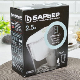 Барьер кувшин Стайл XS Токио белый Опти-Лайт 2,5л