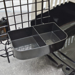 Переноска для животных чёрная