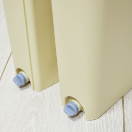 Набор для уборки "Селфи" ведро с отжимом, швабра, две насадки