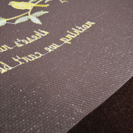 Коврик на кухню "Велюр" Bird 2шт 40*120/40*60см темно-коричневый