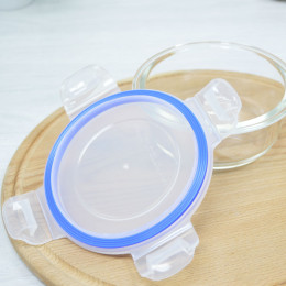 Контейнер 400мл стеклянный пищевой BK-8811