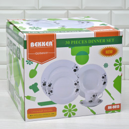 Столовый сервиз 30 предметов "Flora " BK-9828