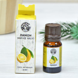 Эфирное масло Лимон тм "Бацькина баня"