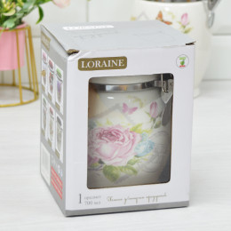 Банка для сыпучих 750мл "Батерфляй" LR 26311