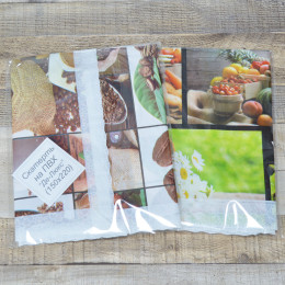 Скатерть 150*220см виниловая "LACE", в ассортименте